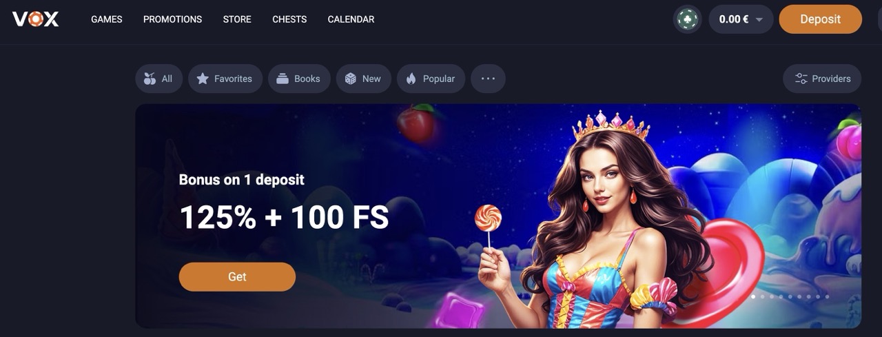 VOX Casino — Przewodnik po funkcjach, bonusach i grach